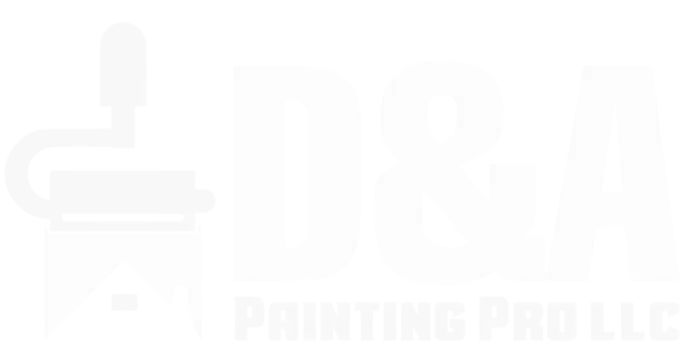 D & A Painting Pro logo white